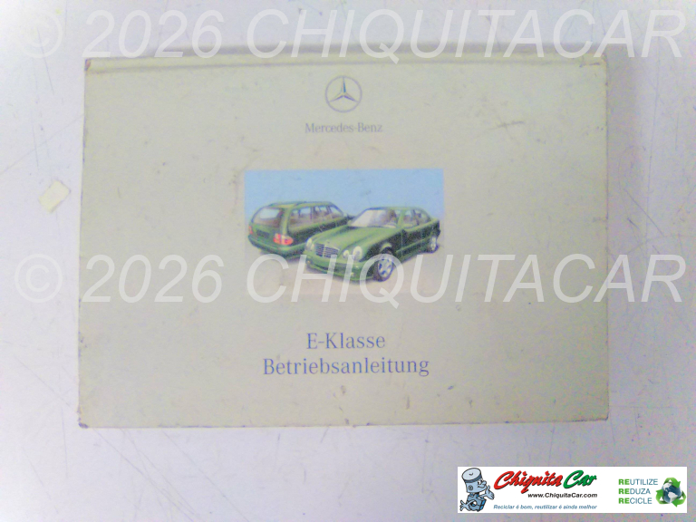 LIVRO INSTRUÇÕES MERCEDES Classe E (210) 