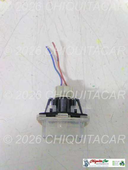 LUZ CHAPA MATRICULA MERCEDES Classe E (212) 