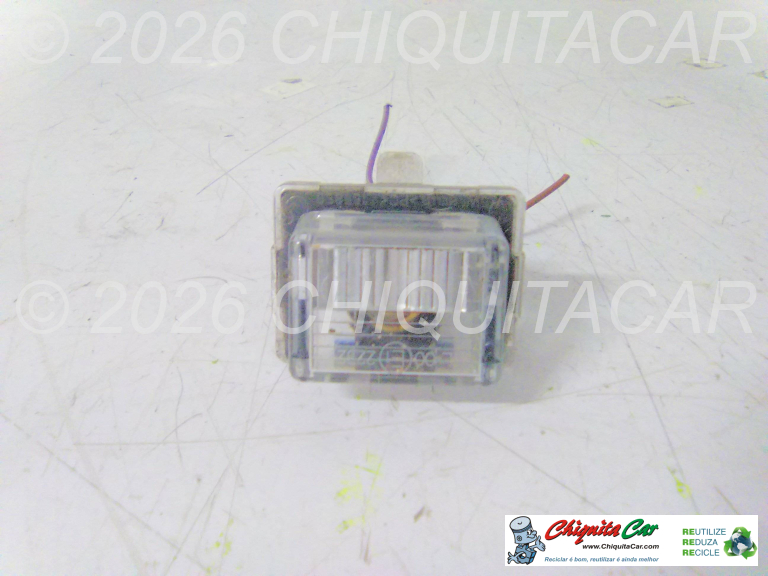 LUZ CHAPA MATRICULA MERCEDES Classe E (212) 