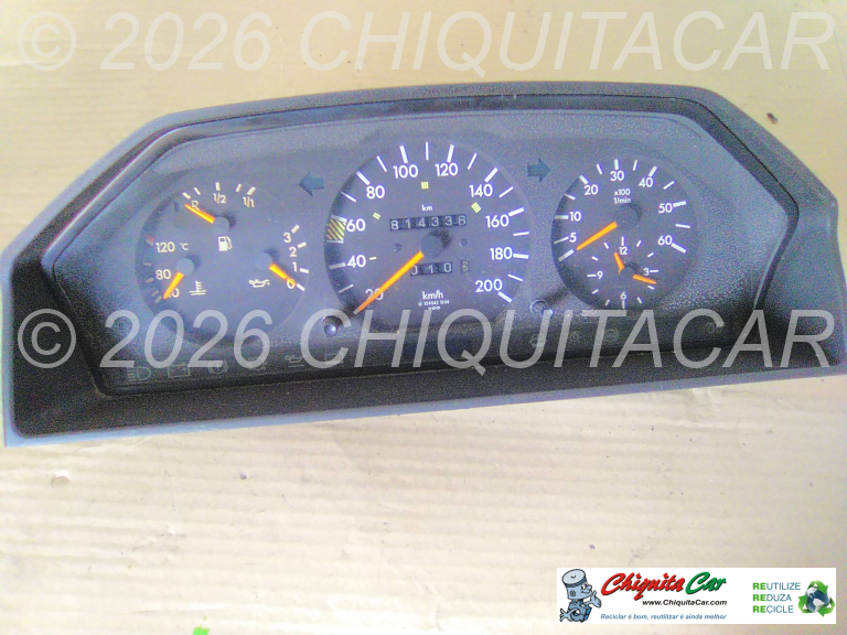 PAINEL INSTRUMENTOS MERCEDES 124