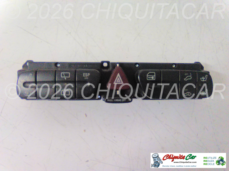 BLOCO INTERRUPTORES MERCEDES Classe C (203) 