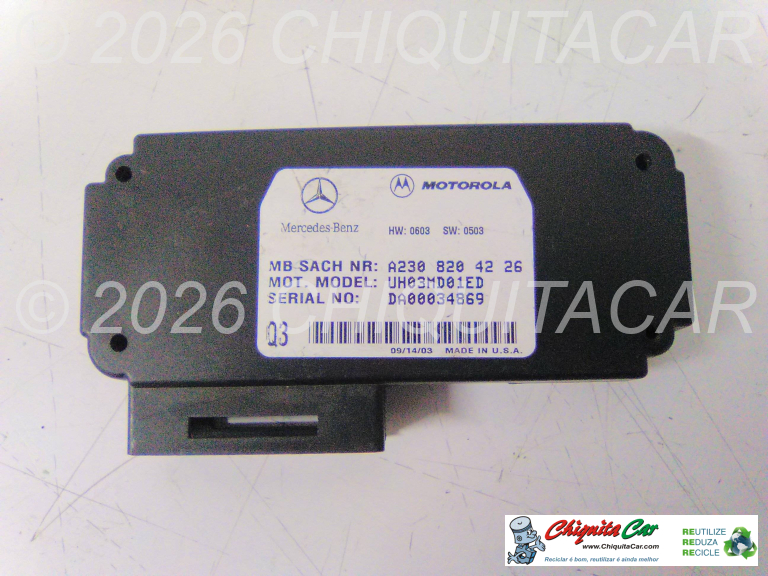 MODULO TELEMOVEL MERCEDES Classe C (203) 