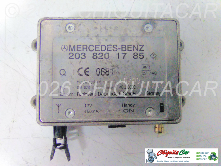 MODULO TELEFONE MERCEDES Classe C (203) 