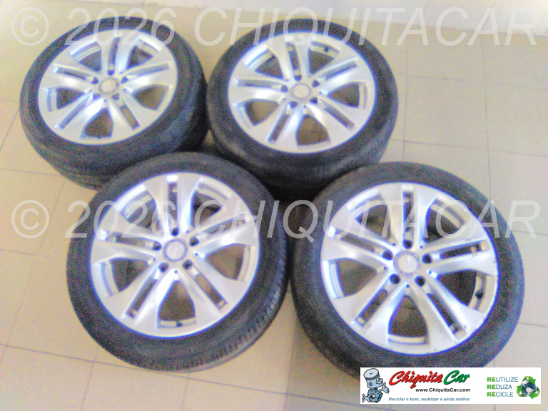 CONJUNTO RODAS C/ JANTE ALUM MERCEDES Classe E (212) 