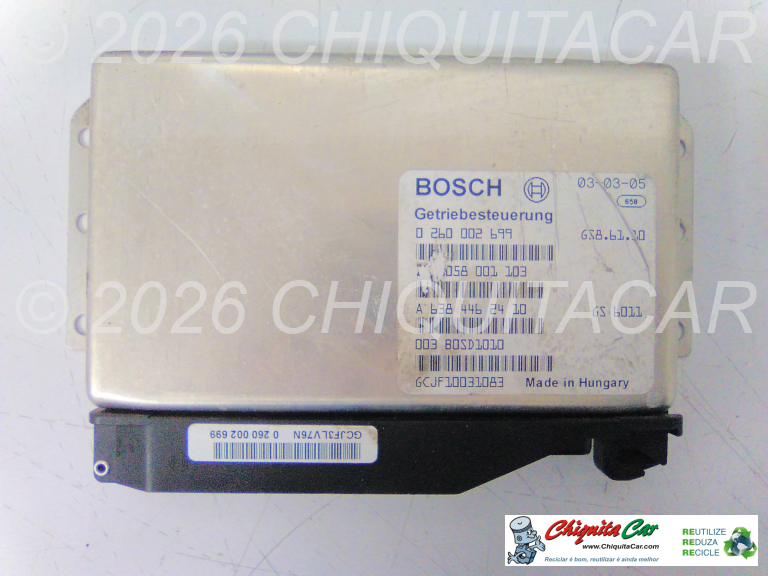 MODULO COMANDO CAIXA AUTOMATICA MERCEDES VITO (638)