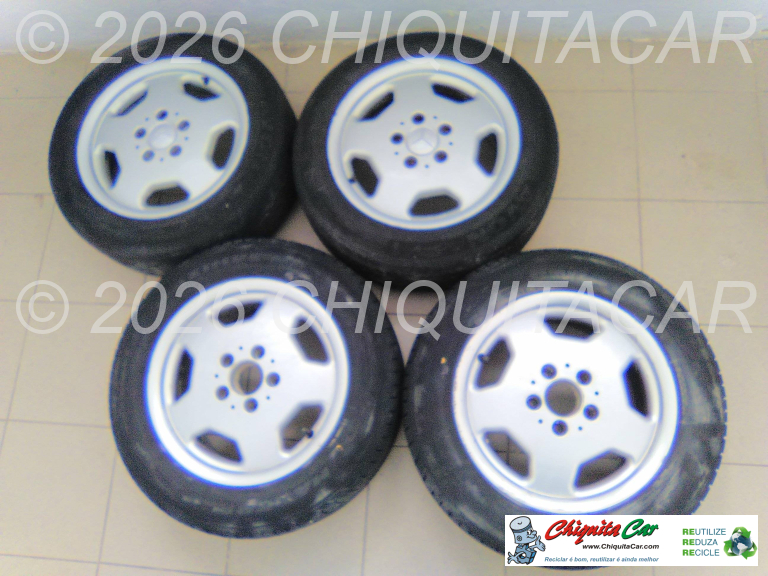 CONJUNTO RODAS C/ JANTE ALUM MERCEDES Classe C (202) 