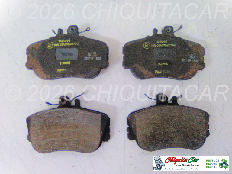 PASTILHAS FRENTE MERCEDES Classe C (202) 