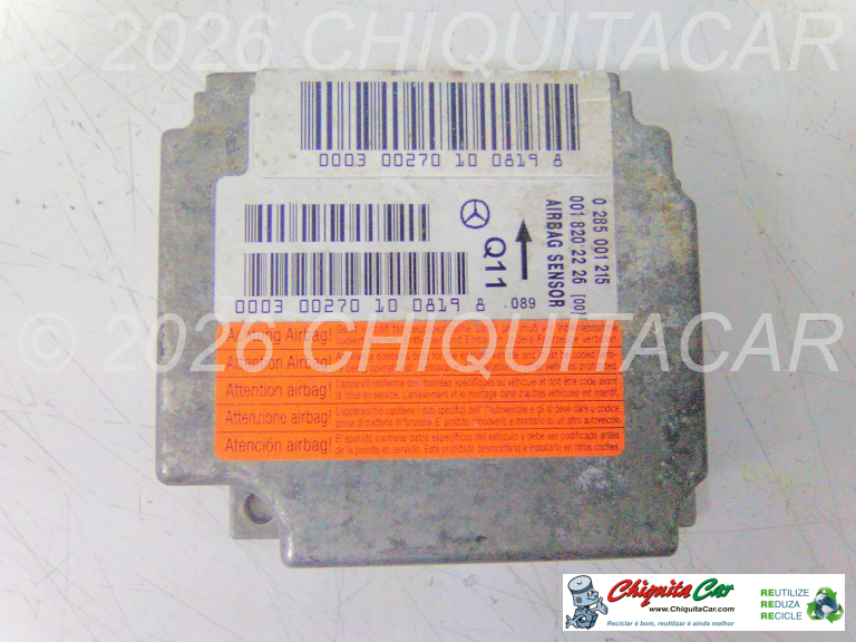 CENTRALINA AIRBAG/CINTOS  MERCEDES Classe S (220) 