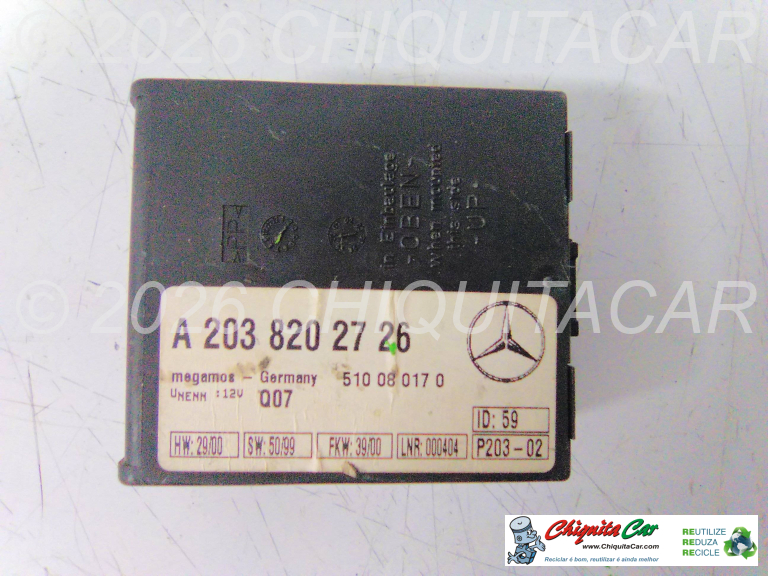 MODULO ALARME MERCEDES Classe S (220) 