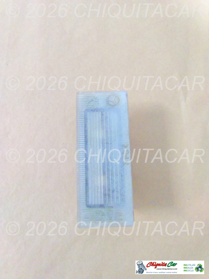 LUZ CHAPA MATRICULA MERCEDES VITO (638)