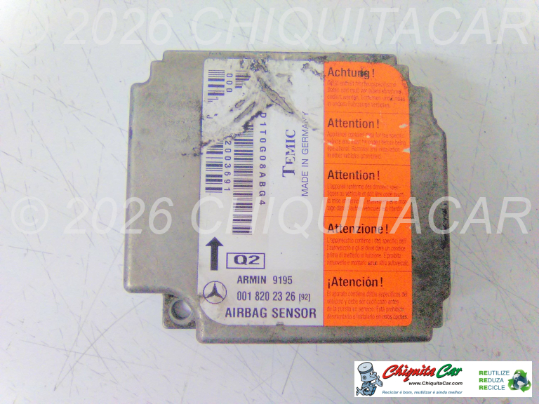 CENTRALINA AIRBAG/CINTOS  MERCEDES Classe E (210) 