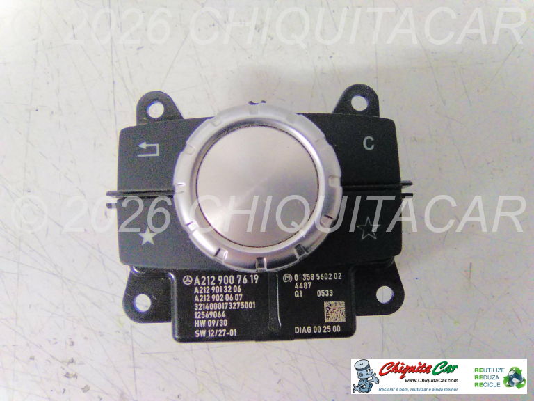 INTERRUPTOR UNIDADE COMANDO  MERCEDES Classe E (212) 