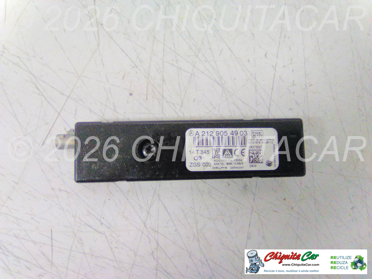 AMPLIFICADOR SINAL ANTENA MERCEDES Classe E (212) 