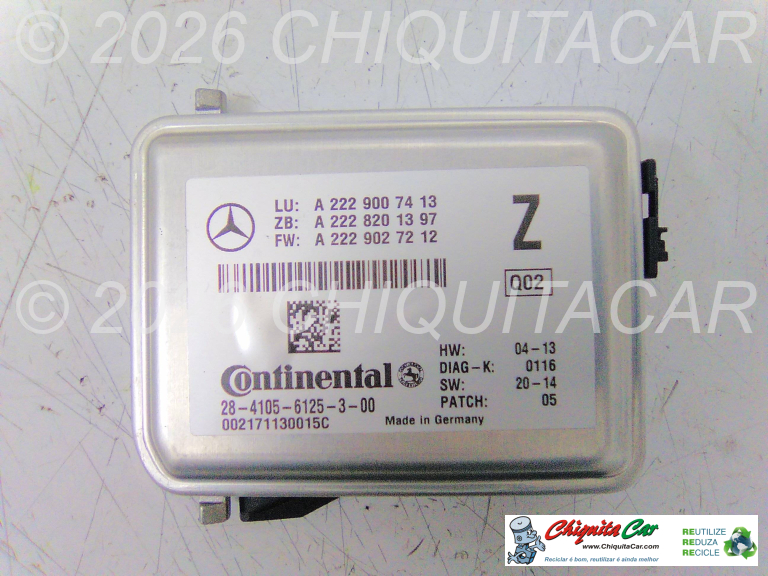 MODULO COMANDO MERCEDES Classe C (205) 