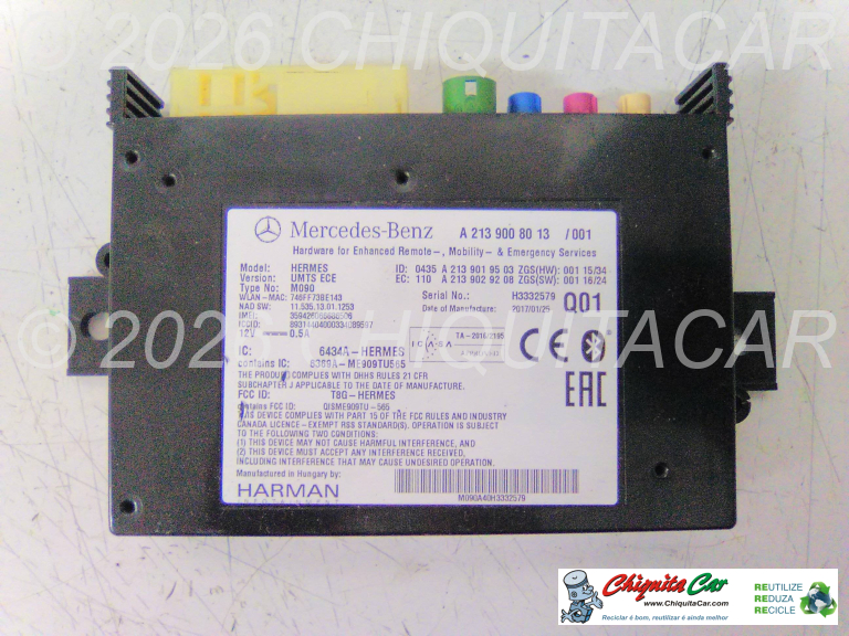 MODULO COMANDO MERCEDES Classe C (205) 