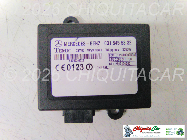 MODULO FECHO CENTRAL MERCEDES SPRINTER (903) 