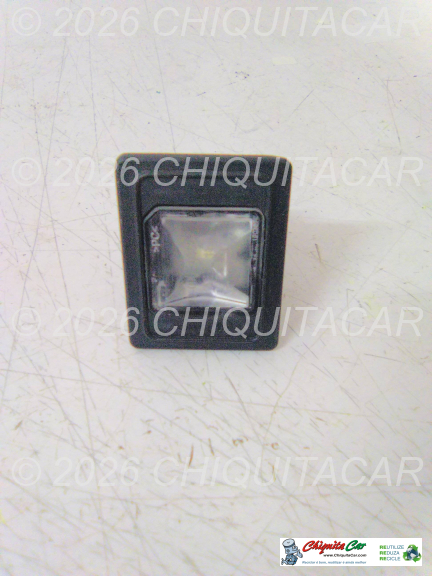 LUZ CHAPA MATRICULA MERCEDES Classe C (205) 