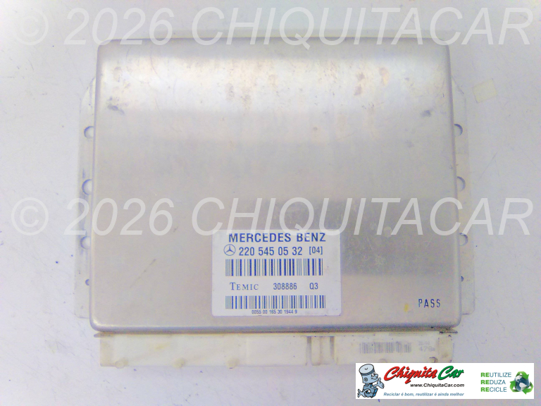 MODULO SUSPENSÃO PNEUMÁTICA  MERCEDES Classe S (220) 