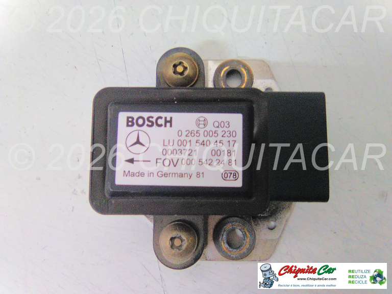 SENSOR VELOCIDADE ROTAÇÃO MERCEDES Classe S (220) 