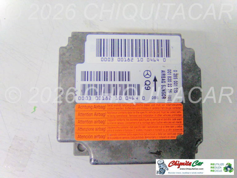 CENTRALINA AIRBAG/CINTOS  MERCEDES Classe S (220) 