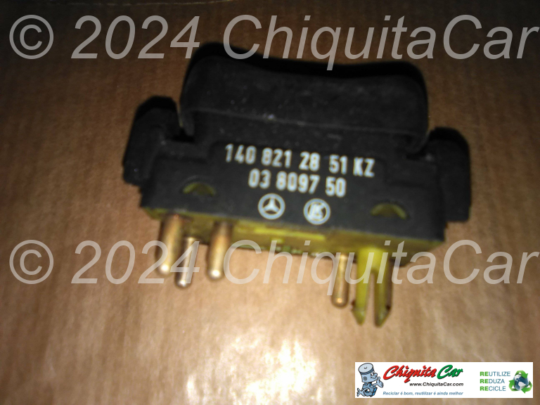 INTERRUPTOR VIDRO FRENTE DTO MERCEDES Classe S (140)  [1991-1999]