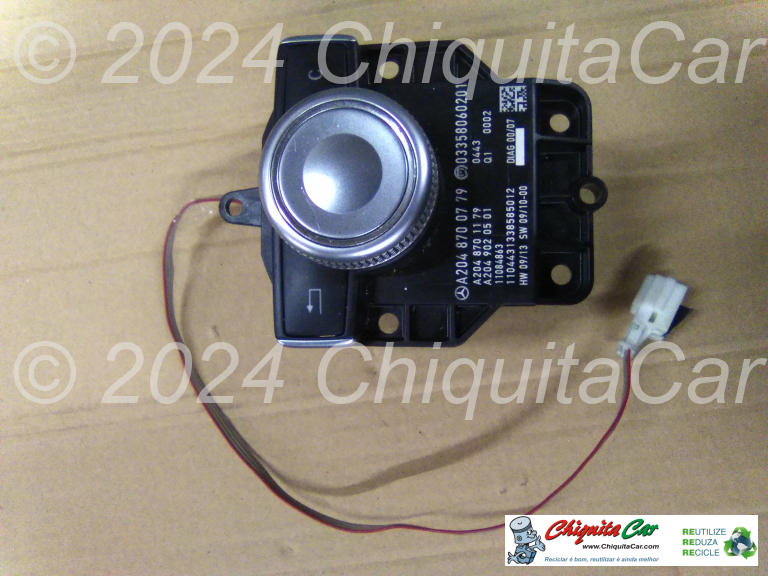 REGULADOR AUDIO/COMAND MERCEDES Classe C (204) 