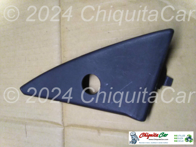 PLACA INTERIOR ESPELHO ESQc/ furo  MERCEDES 190 (201) [1982-1993]