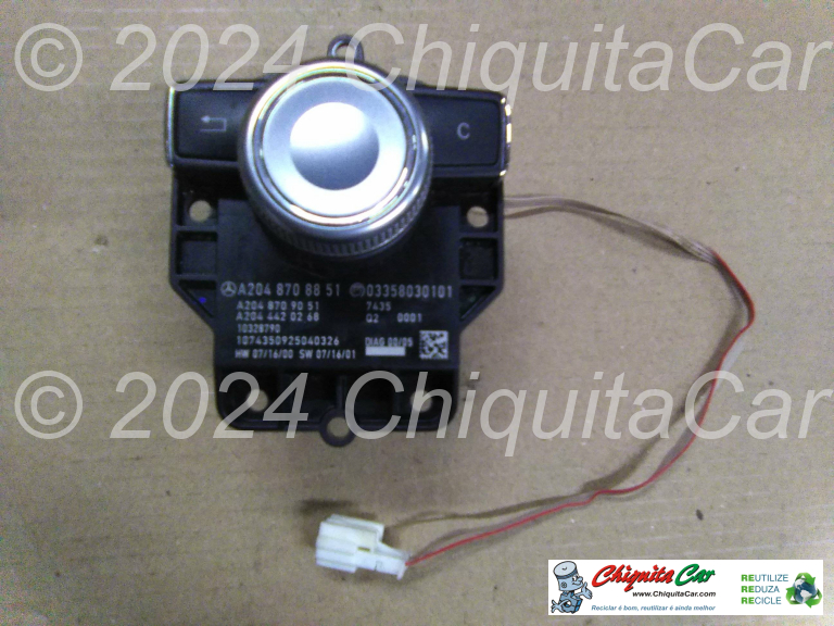 INTERRUPTOR UNIDADE COMANDO  MERCEDES Classe C (204) 