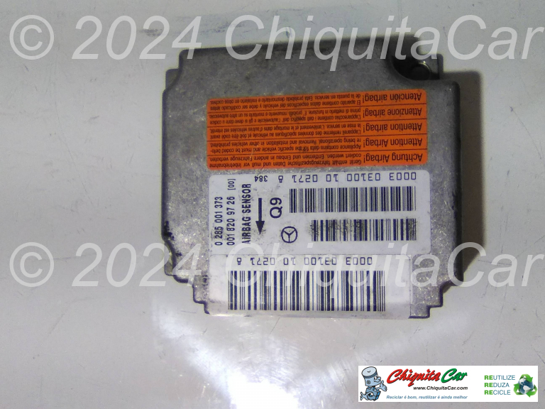 CENTRALINA AIRBAG/CINTOS  MERCEDES Classe C (203) 