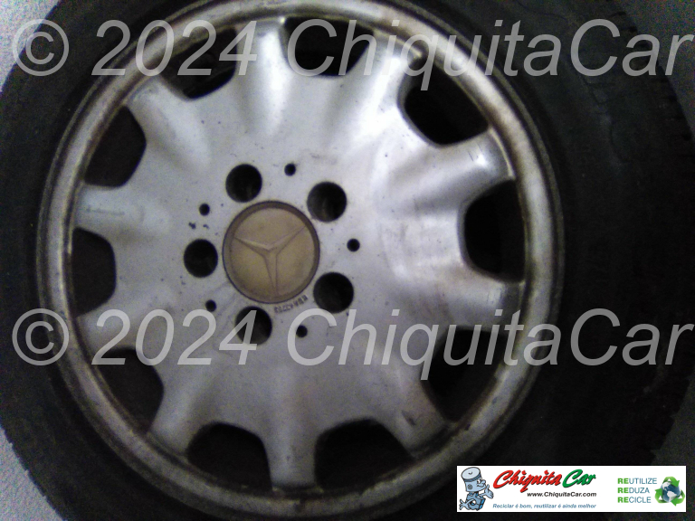 CONJUNTO RODAS C/ JANTE ALUM MERCEDES Classe C (202)  [1993-2001]