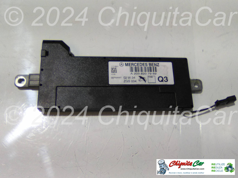 AMPLIFICADOR SINAL ANTENA MERCEDES Classe C (203) 