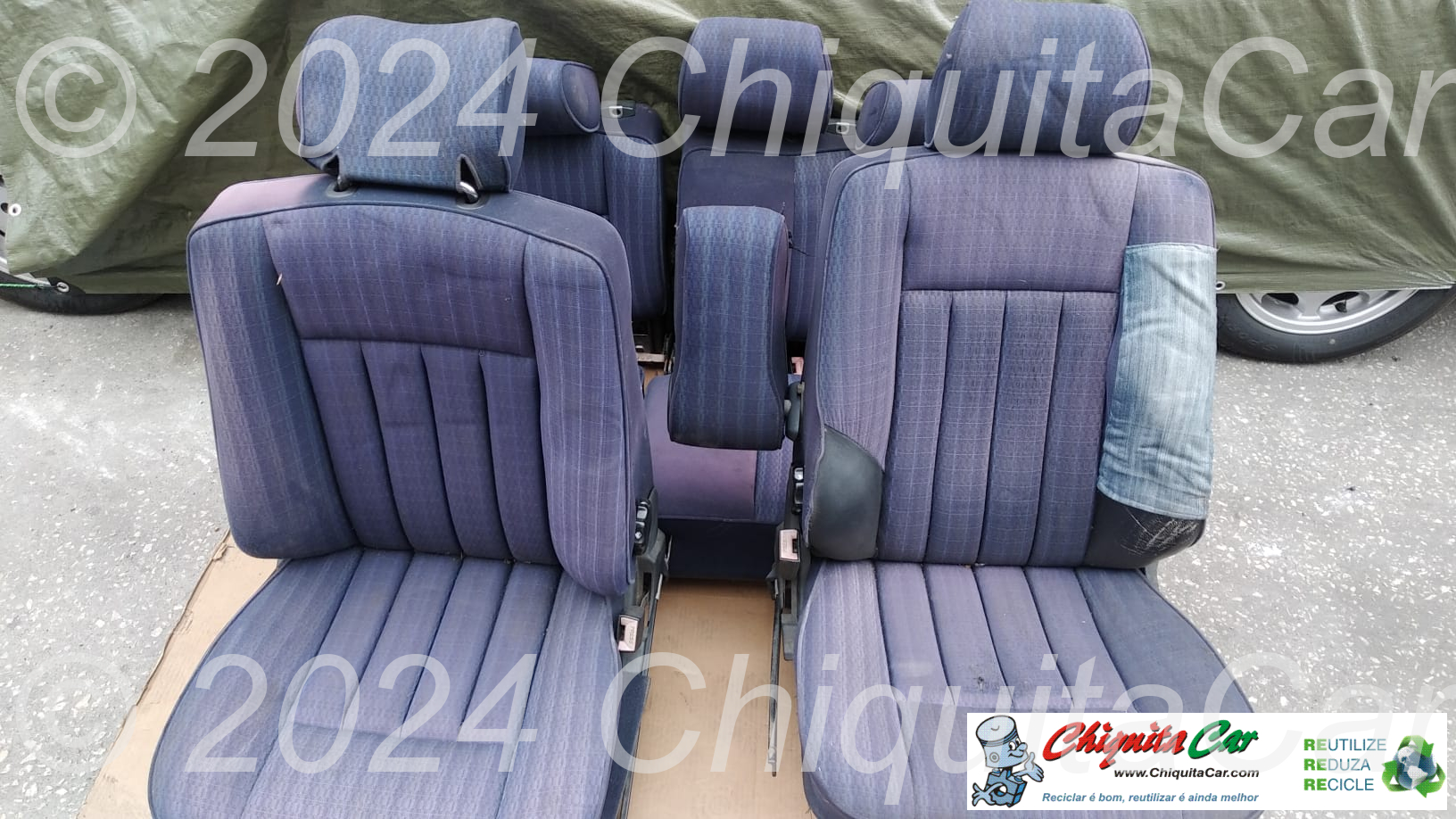 INTERIOR COMPLETO TEXTIL MERCEDES 124 [1984-1995]