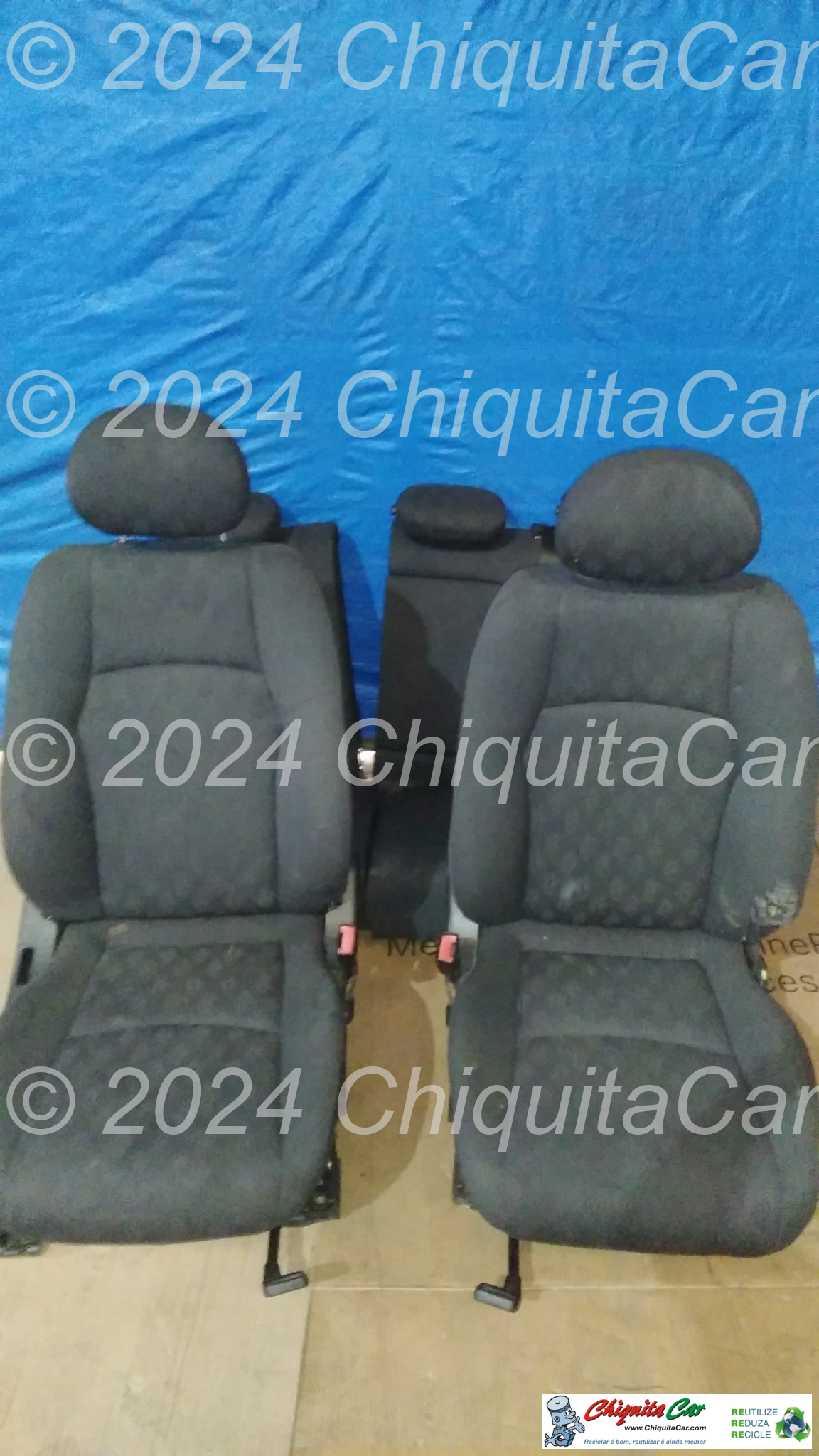 INTERIOR COMPLETO TEXTIL MERCEDES Classe C (203)  [2000-2008]