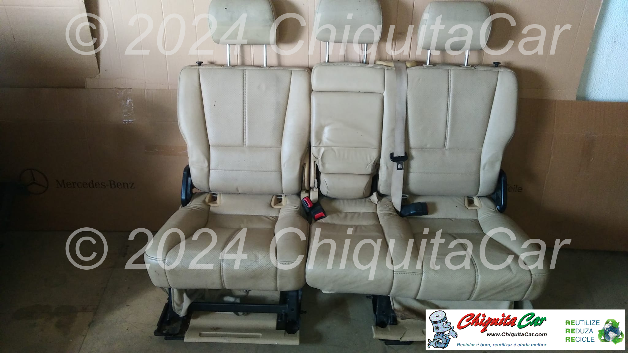 INTERIOR COMPLETO PELE  MERCEDES ML (163)  [1998-2005]