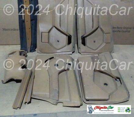 BANCOS/FORROS - INTERIOR INCOMPLETO MERCEDES 124