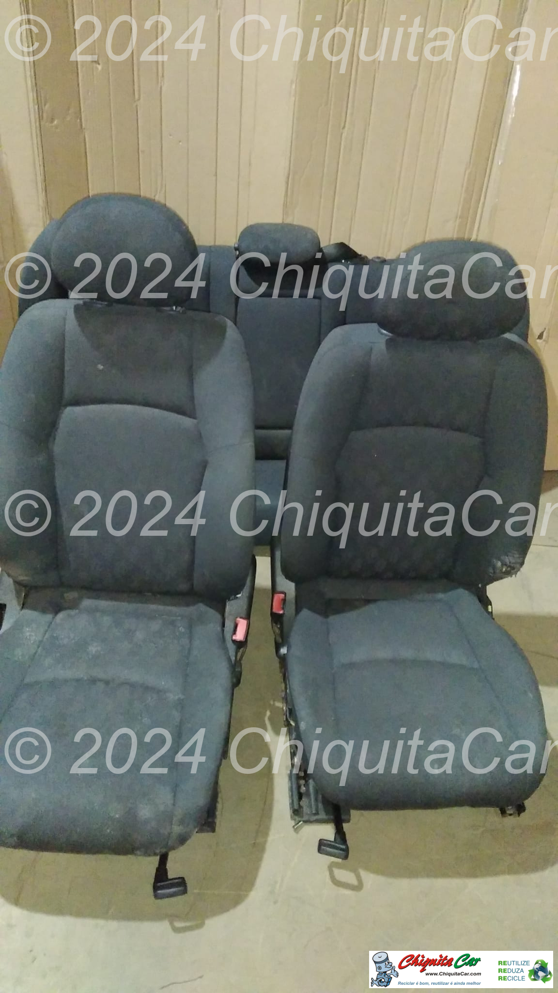 INTERIOR COMPLETO TEXTIL MERCEDES Classe C (203) 