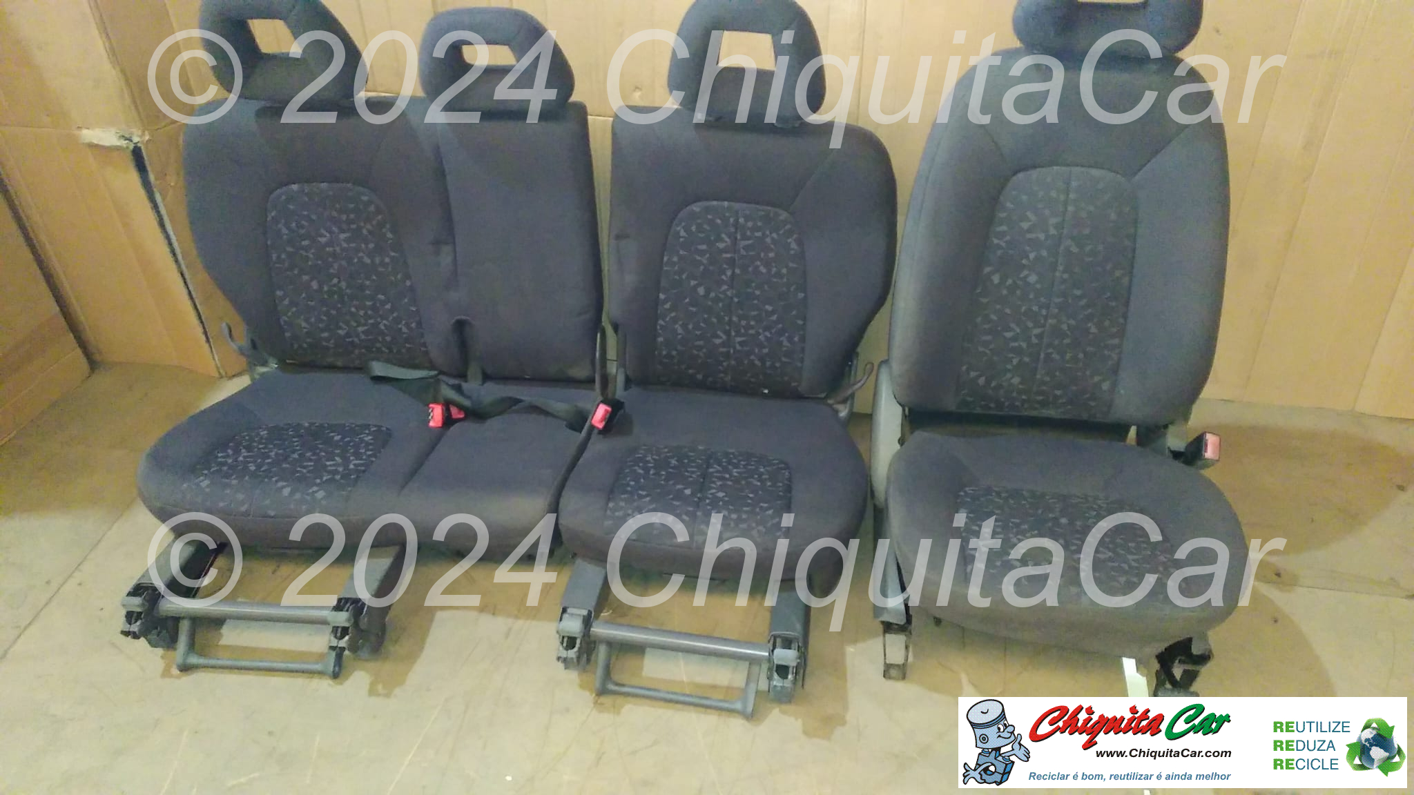 BANCOS/FORROS - INTERIOR INCOMPLETO MERCEDES Classe A (168) 