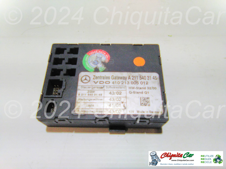 MODULO DIAGNOSTICO SISTEMA MERCEDES Classe E (211)  [2002-2009]