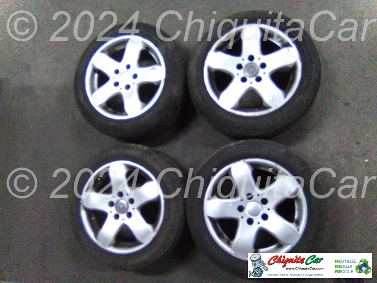 CONJUNTO RODAS C/ JANTE ALUM MERCEDES Classe E (211)  [2002-2009]