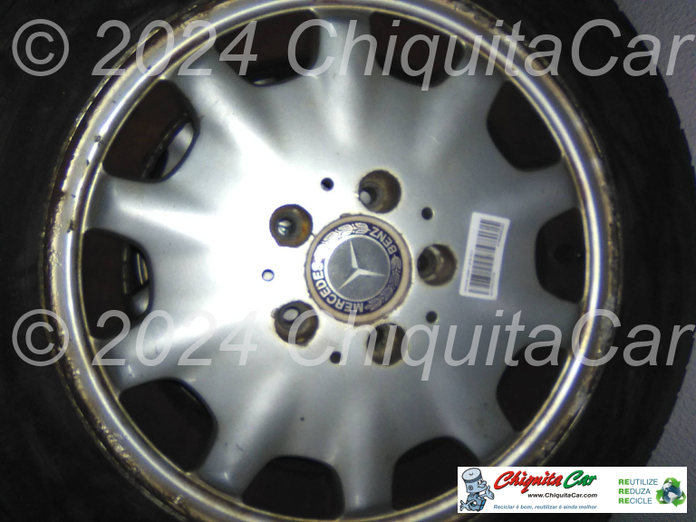 CONJUNTO RODAS C/ JANTE ALUM MERCEDES Classe E (210) 