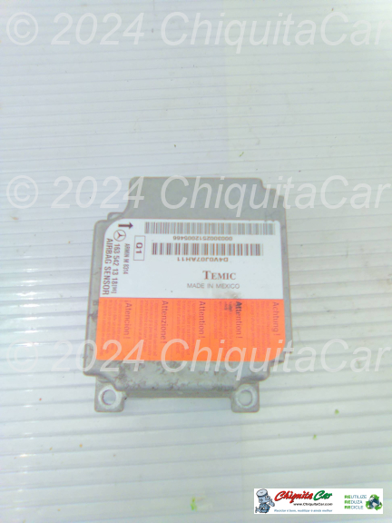 CENTRALINA AIRBAG/CINTOS  MERCEDES ML (163) 