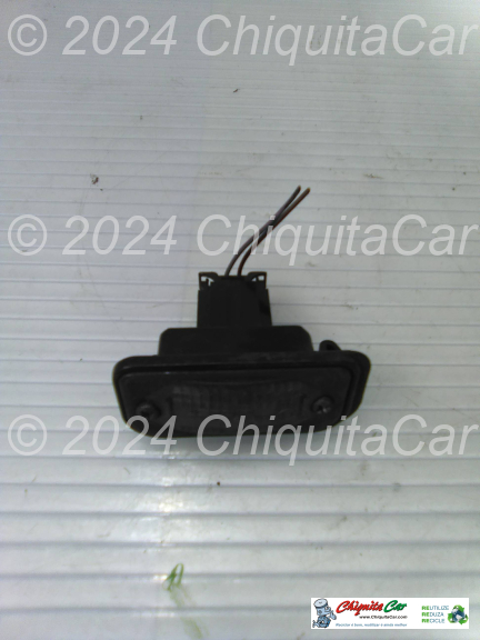 LUZ CHAPA MATRICULA MERCEDES Classe C (203) 