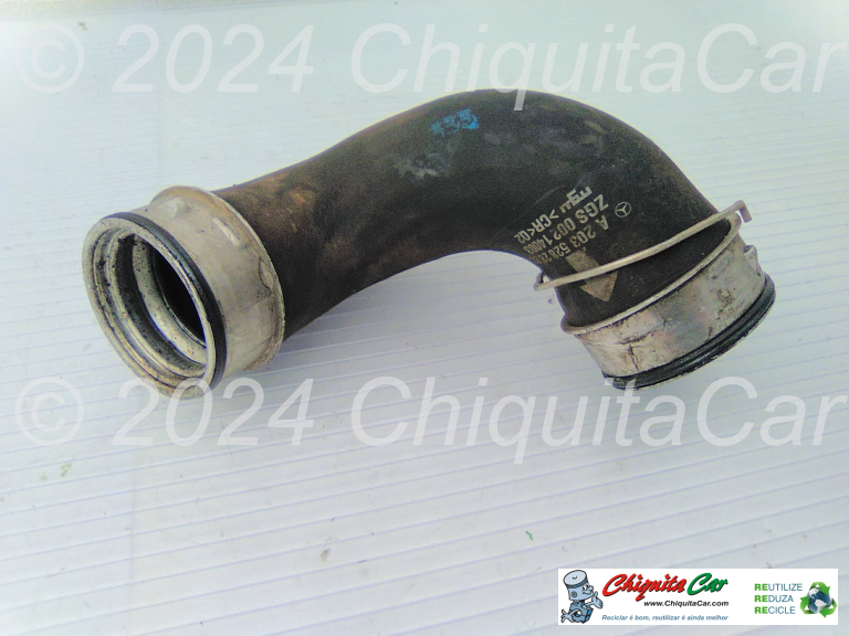 TUBO INTERCOOLER BAIXO MERCEDES Classe C (203) 