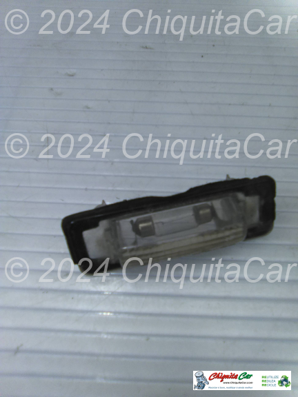 LUZ CHAPA MATRICULA MERCEDES Classe C (202) 