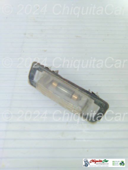 LUZ CHAPA MATRICULA MERCEDES Classe C (202) 