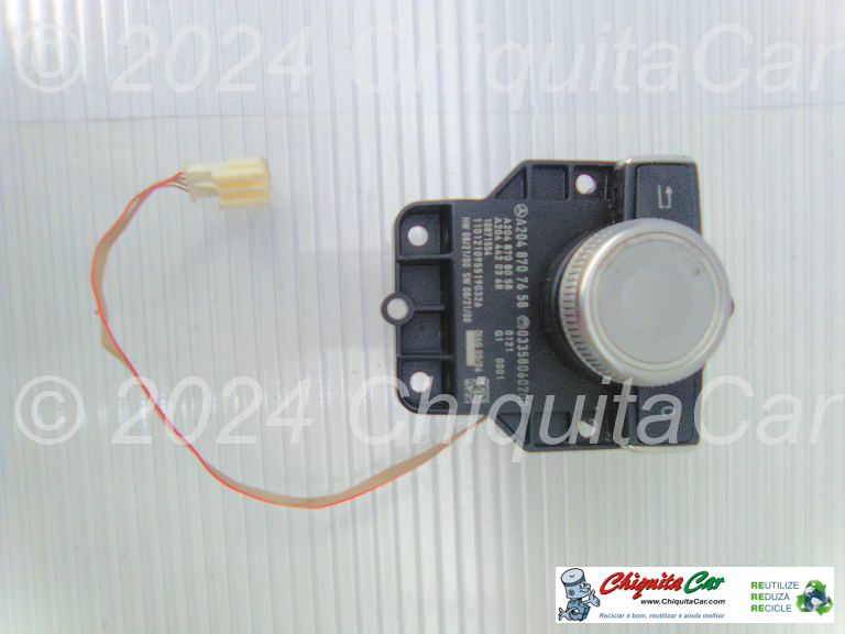 INTERRUPTOR AUDIO/COMAND MERCEDES Classe C (204) 