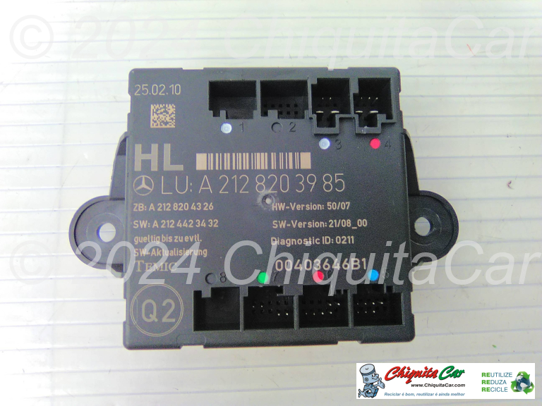 MODULO PORTA TRAS ESQ MERCEDES Classe E (212) 