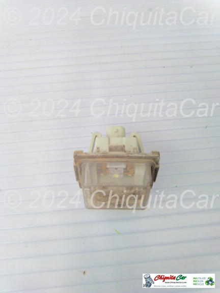 LUZ CHAPA MATRICULA MERCEDES Classe C (204) 