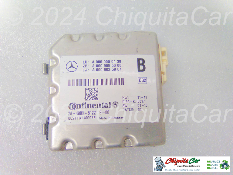 CAMARA PARA BRISAS MERCEDES Classe C (204) 