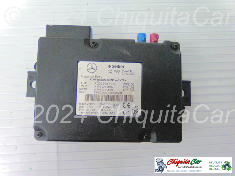 MODULO COMANDO MULTIMEDIA MERCEDES Classe C (205) 